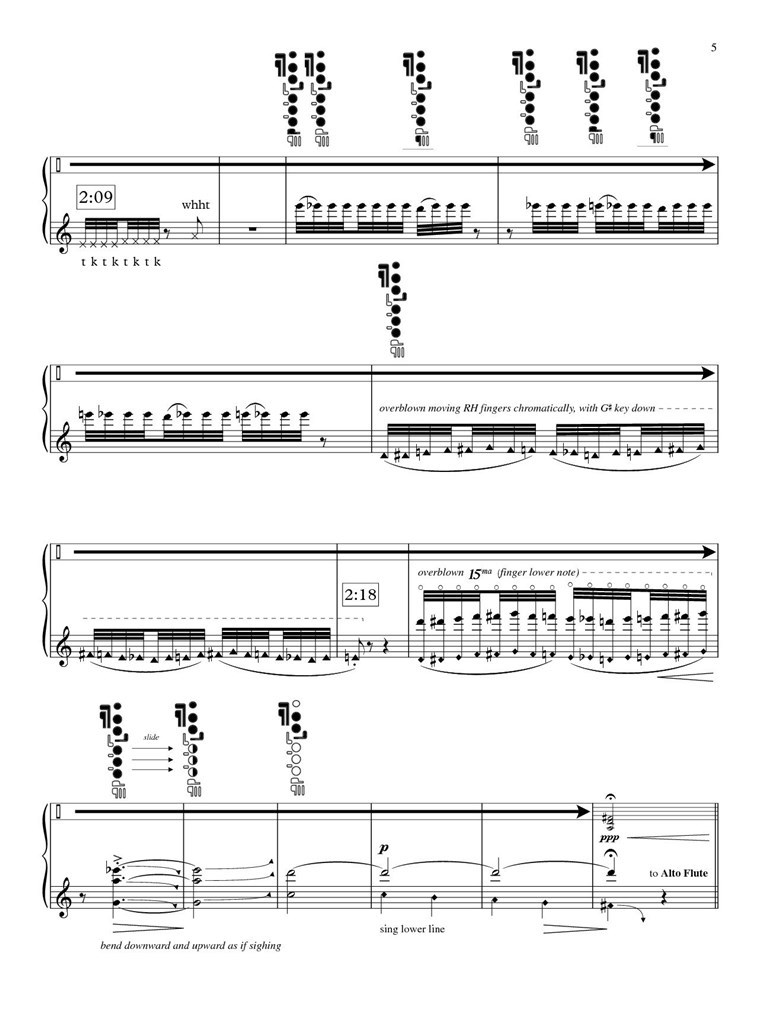 Weather Conversations for Flute and Electronics